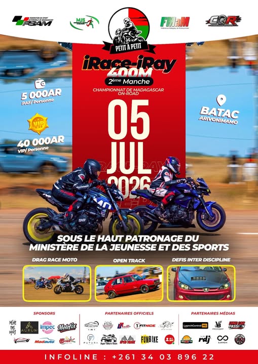 Deuxième manche championnat de Madagascar On road  (réservé aux organisateurs)