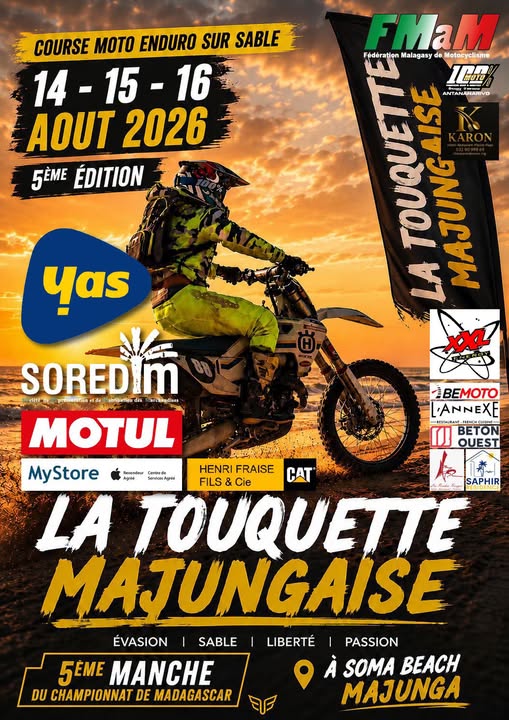 Droit de course Touquette Majungaise