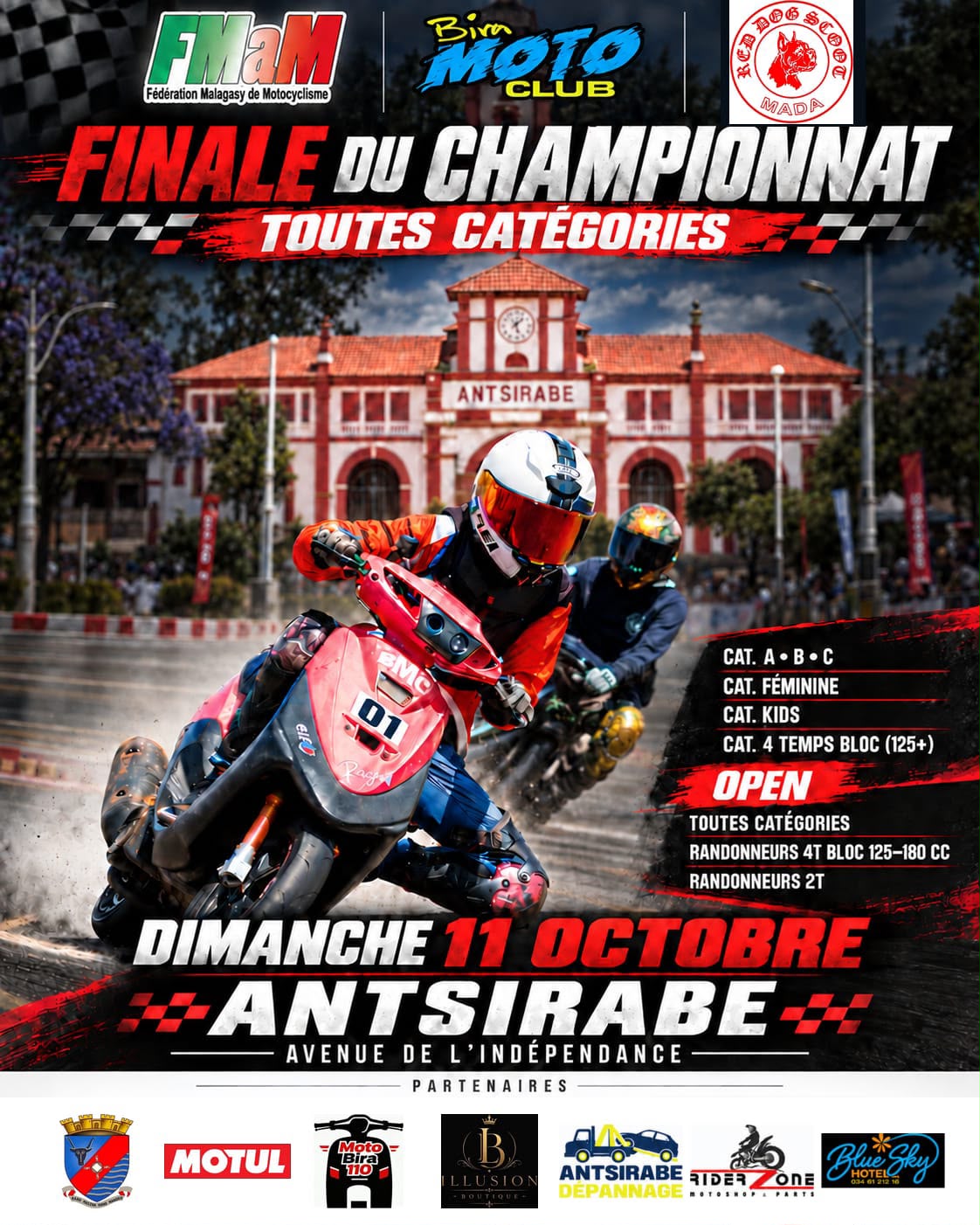 Finale championnat de madagascar scooter  (réservé aux organisateurs)