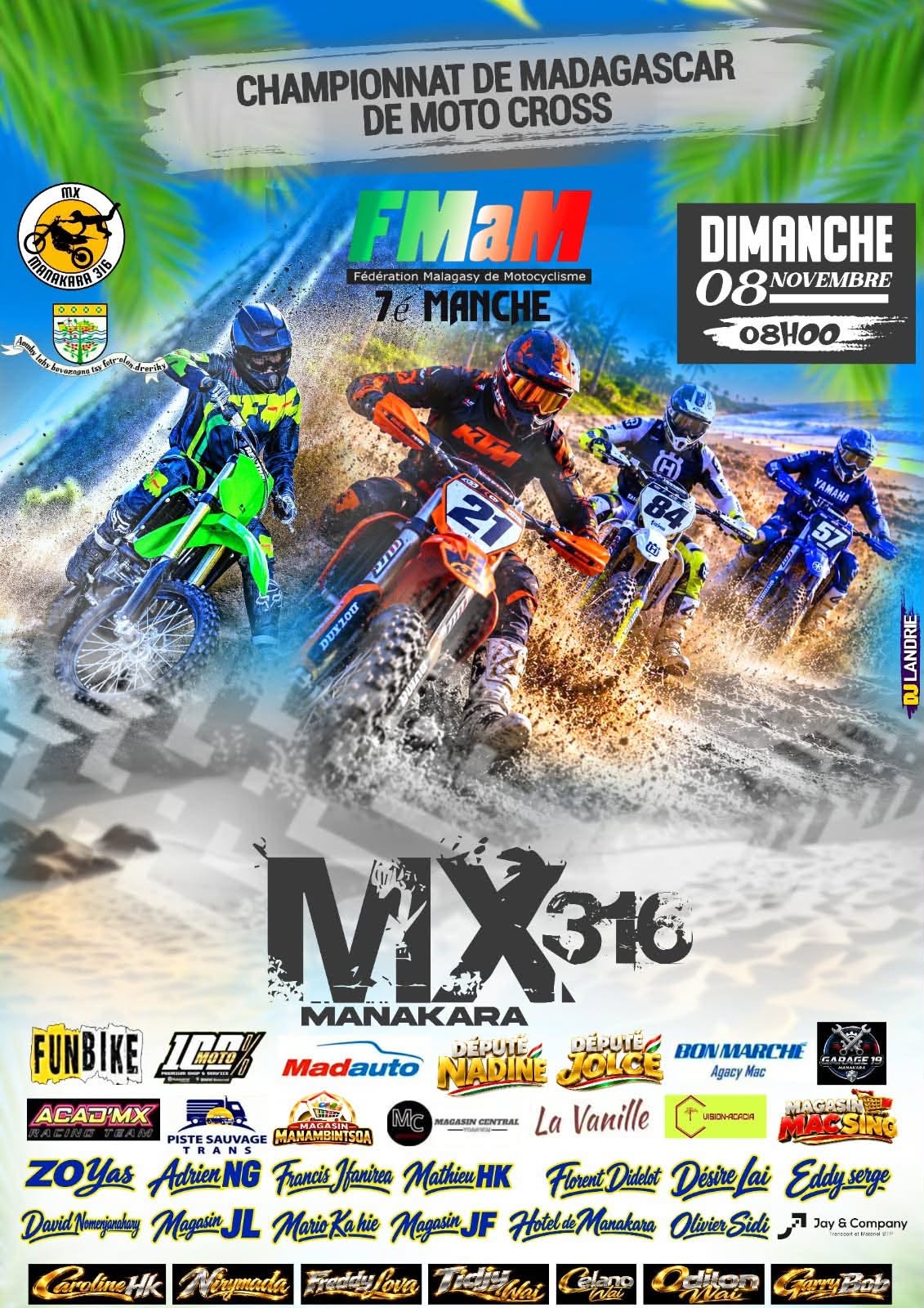 Mx 316 ( Réservé aux organisateurs )