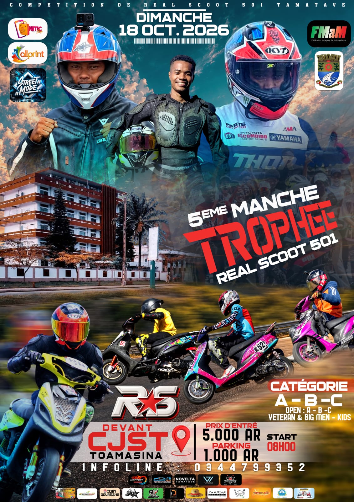 5 ème manche Trophée Real Scoot (réservé aux organisateurs)
